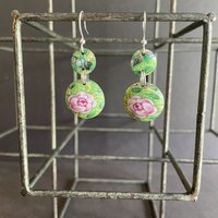 Dot Dot Easter Egg Tin Earrings