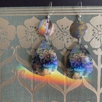 2nds: Dot Drop Gay Paris Tin Earrings