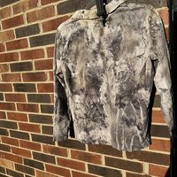Land's End S Ecoprinted Longsleeve Polo Shirt