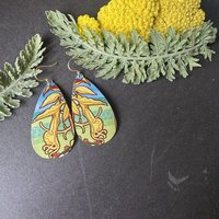 Drop Flora Lefèvre Tin Earrings