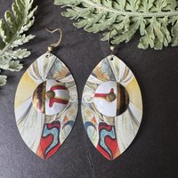 Riveted Lefèvre Tin Earrings