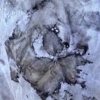 White Stag L Ecoprinted Longsleeved Tee