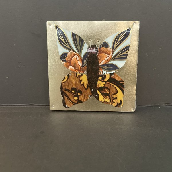 Tin Butterfly Wall Hanging