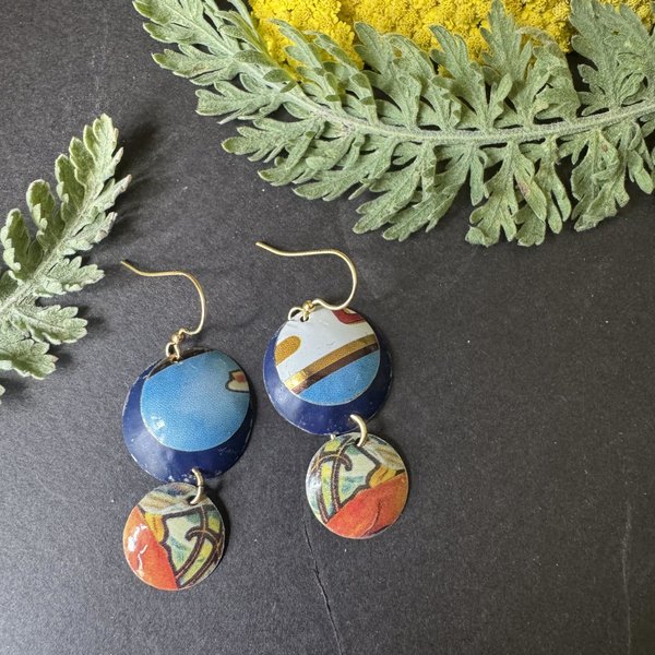 Sky Lefèvre Tin Earrings